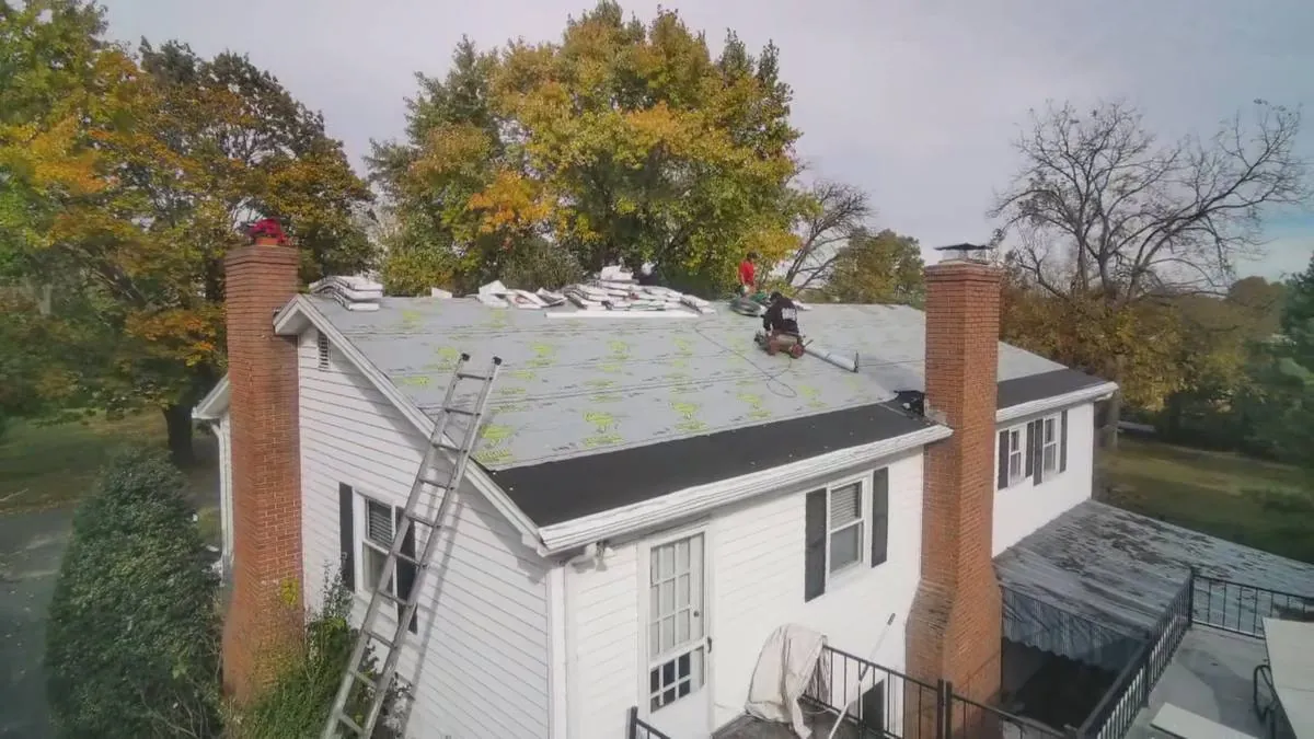Synthetic Layment · Allentown, PA — underlayment by Birdie Roofing